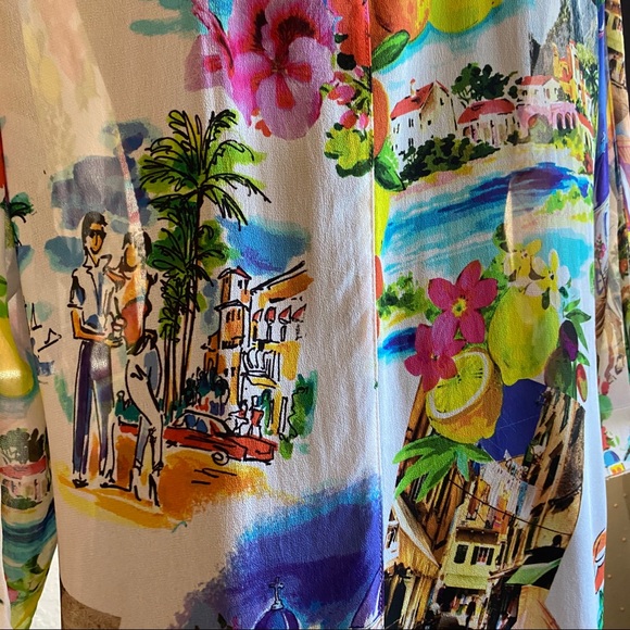 Doris Streich see through silk blouse - Picture 6 of 8